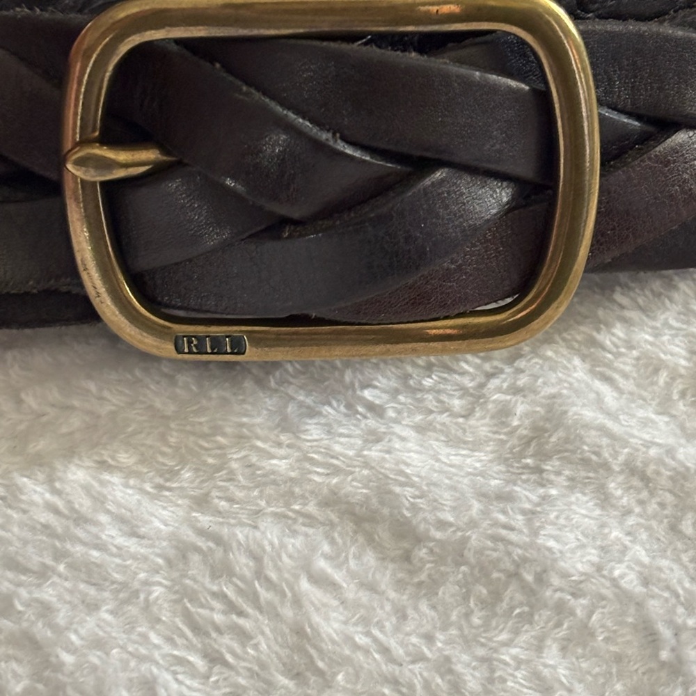 Lauren Ralph Lauren Black Leather Bag - Picture 2 of 4